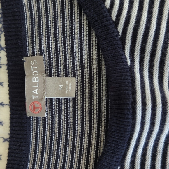 T by Talbots Summer Sweater, 3/4 sleeve, Size M, Worn Once - Picture 2 of 3